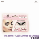 TRS THE TRUE STYLES- Luxury 3D Lashes - 712M