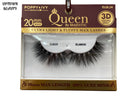 (NEW) Poppy&Ivy  Queen By Majestic 3D Volume 20mm - ELQL24 BLANCHE