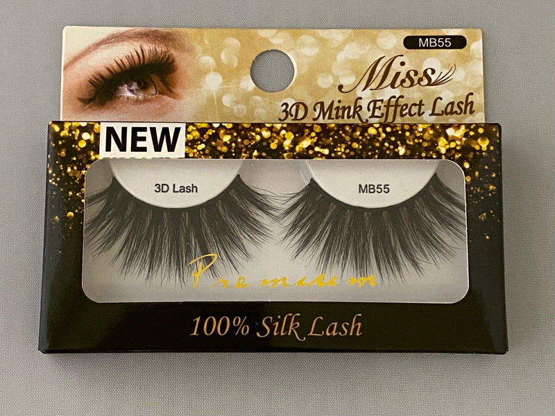 (NEW) Miss Lashes 3D Mink Effect Lash - MB55