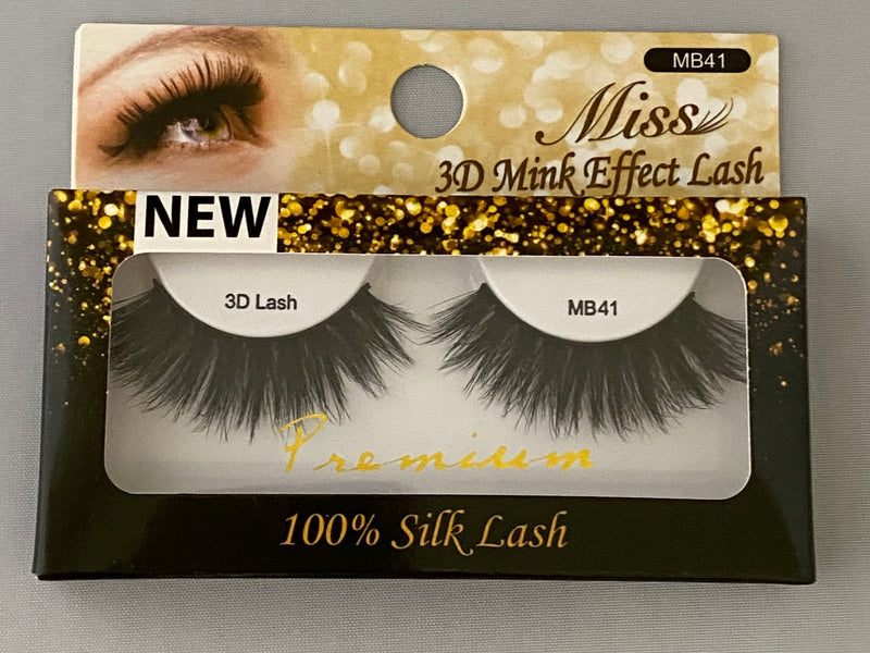 (NEW) Miss Lashes 3D Mink Effect Lash - MB41