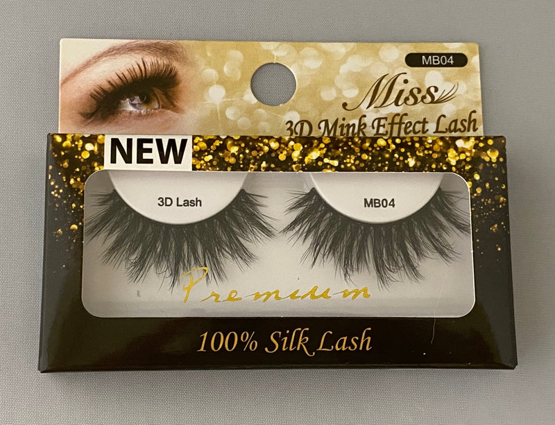 (NEW) Miss Lashes 3D Mink Effect Lash - MB04