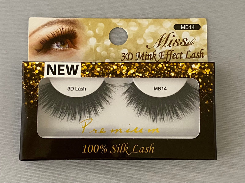 (NEW) Miss Lashes 3D Mink Effect Lash - MB14